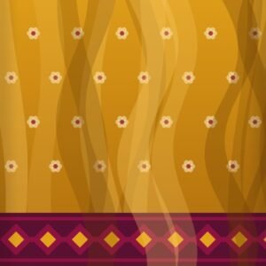 হাফ-সিল্ক ফেস্টিভ শাড়ি (কোড 104)